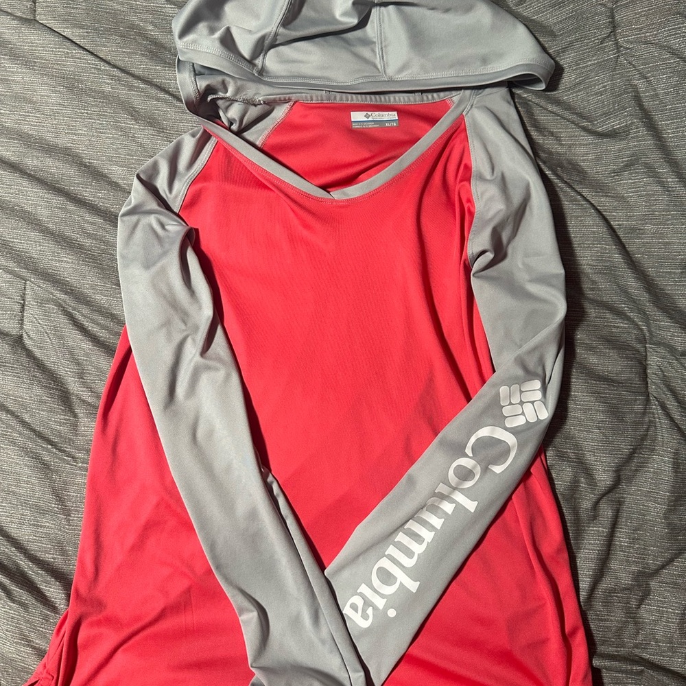 Columbia Red and Gray Sportswear
